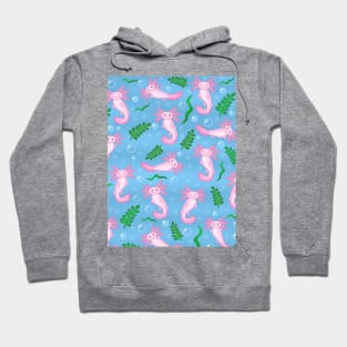 Axolotl pattern Hoodie